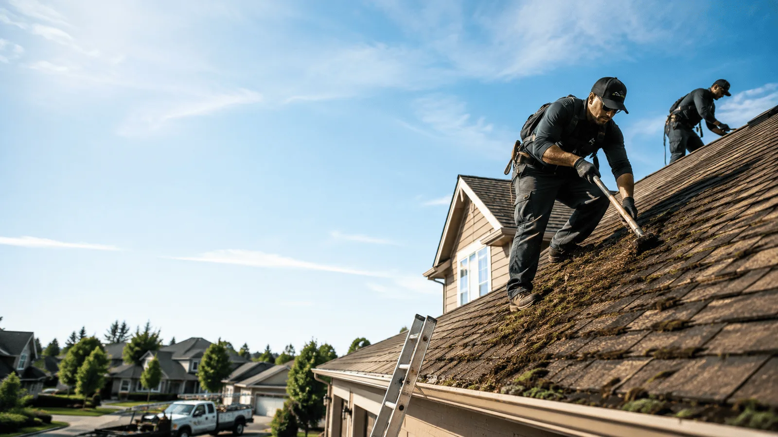Roof Moss Removal in Howe, TX near me